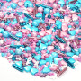 Streusel Einhorn bunt rosa hellblau 90g | Zuckerstreusel Kindergeburtstag Mädchen | Tortendeko Einhorn