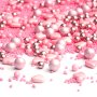 Streusel Baroness rosa 90g | Zuckerstreusel Sprinkles Mädchen Geburtstag | Tortendeko Taufe Baby Shower