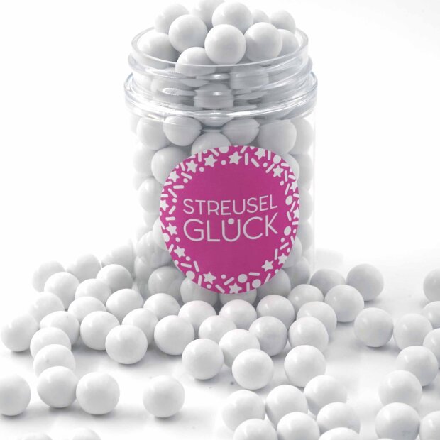 SCHOKOKUGELN WEISS GLANZ