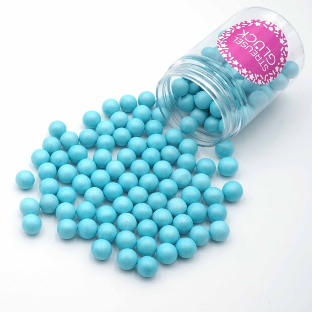 SCHOKOKUGELN HELLBLAU PEARL