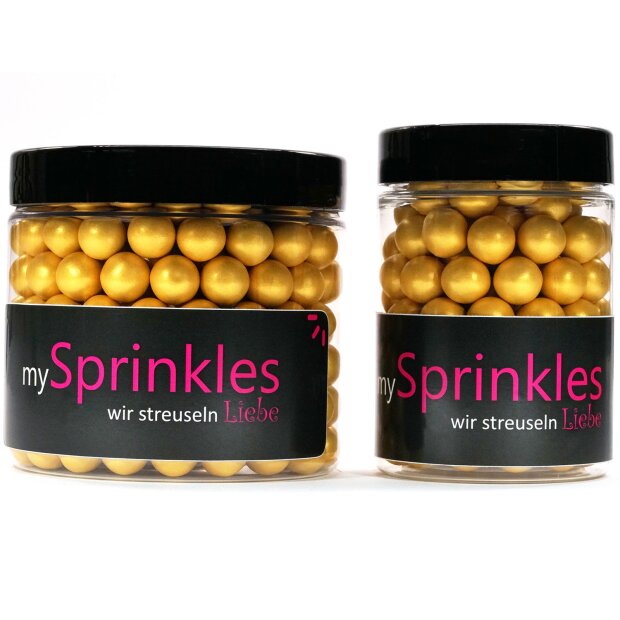 SCHOKOKUGELN GOLD