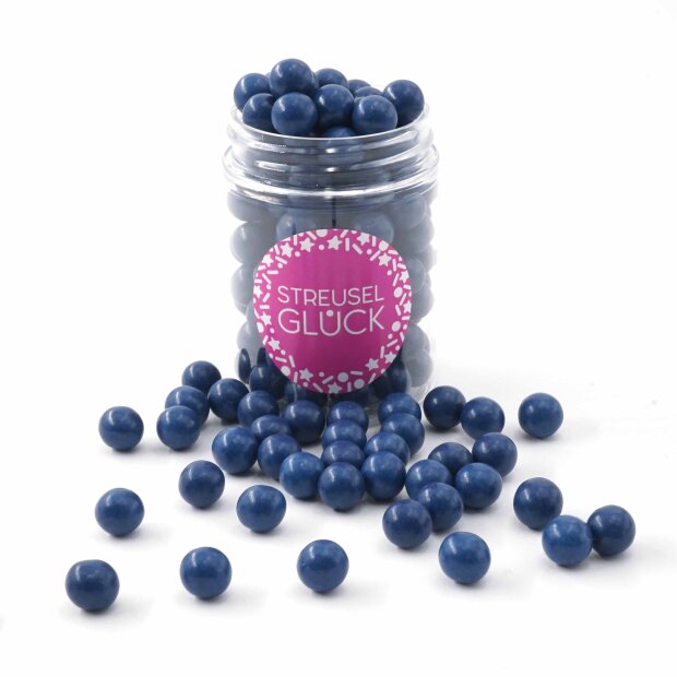 SCHOKOKUGELN DUNKELBLAU
