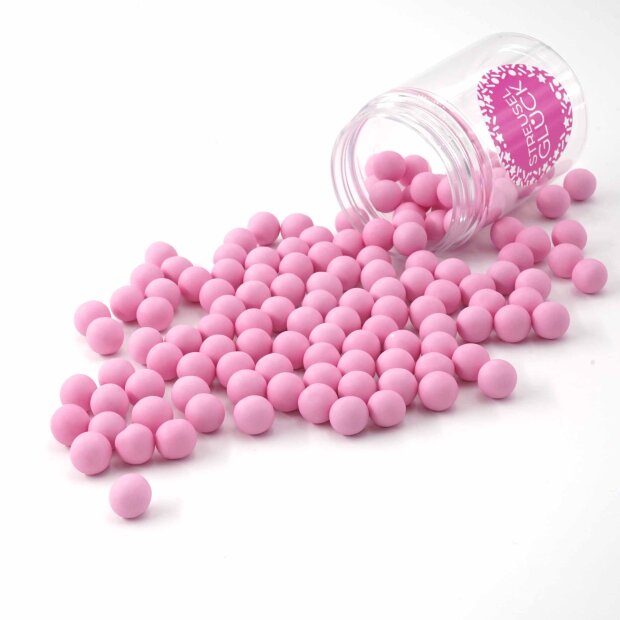 SCHOKOKUGELN ROSA PASTELL