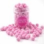 SCHOKOKUGELN ROSA PASTELL