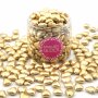 STREUSEL GLÜCK Streusel Schokoherzen gold 90g | ca. 100 Stück goldene Herzen Zuckerstreusel Sprinkles | Tortendeko für Hochzeit Geburtstag Kindergeburtstag Cupcakes | Plätzchen Torte Kuchen Muffins #1