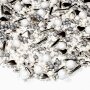 Streusel New York weiss silber 90g | Zuckerstreusel Geburtstag Hochzeit | Tortendeko weiss silber