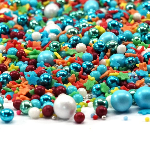 Streusel Zauberei bunt 90g | Zuckerstreusel Kinder Geburtstag | Tortendeko
