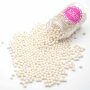Zuckerperlen Pure Love weiss pearl 90g | Streusel Perlen aus Zucker für Deine Tortendeko | Weihnachten Geburtstag