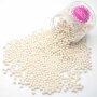 Zuckerperlen Pure Love weiss pearl 180g | Streusel Perlen aus Zucker für Deine Tortendeko | Weihnachten Geburtstag
