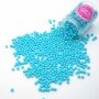 Zuckerperlen Pure Love blau hellbau pearl 90g | Streusel Perlen aus Zucker für Deine Tortendeko | Weihnachten Geburtstag