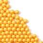 Zuckerperlen Pure Love gold 90g | Streusel Perlen aus Zucker für Deine Tortendeko | Weihnachten Geburtstag