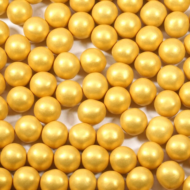 Schokokugeln gold pearl 180g | Deko Cupcakes | Tortendeko | Geburtstag Kindergeburtstag Hochzeit Weihnachten