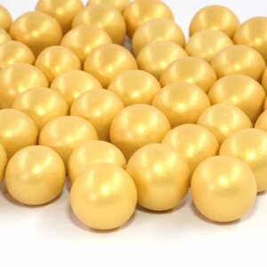 Schokokugeln XXL gold 130g | Schokostreusel für...