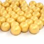 Schokokugeln XXL gold 130g | Schokostreusel für Weihnachten Geburtstag | Cupcakes Cake Pops Muffins Tortendeko