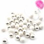 Schokokugeln XXL white silver 130g | Schokostreusel für Weihnachten Geburtstag | Cupcakes Cake Pops Muffins Tortendeko