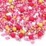 Streusel Glückskind rosa pink gold 90g | Zuckerstreusel Sprinkles Kindergeburtstag | Tortendeko Hochzeit Taufe