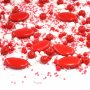 Streusel Le Rouge weiss rot 90g | Zuckerstreusel Geburtstag Hochzeit | Tortendeko Sprinkles