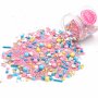Streusel Sweet Moments rosa silber blau gold 90g | Zuckerstreusel Frühling Geburtstag | Tortendeko Sprinkles Cupcakes
