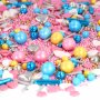 Streusel Sweet Moments rosa silber blau gold 180g | Zuckerstreusel Frühling Geburtstag | Tortendeko Sprinkles Cupcakes