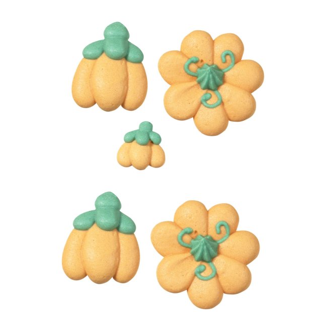 Zuckerfiguren Halloween Pumpkins - aus natürlichen Farben