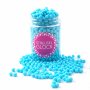Zuckerperlen Pure Love blau hellbau pearl 90g | Streusel Perlen aus Zucker für Deine Tortendeko | Weihnachten Geburtstag