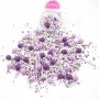 Streusel Provence flieder lila 90g | Zuckerstreusel Sprinkles Weihnachten | Tortendeko Geburtstag Sommer