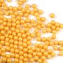 Zuckerperlen Pure Love gold 90g | Streusel Perlen aus Zucker für Deine Tortendeko | Weihnachten Geburtstag
