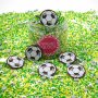 Streusel Glück Fussball grün silber gelb weiss Fussball 180g Zuckerstreusel Sprinkles Tortendeko Geburtstag Kindergeburtstag Verzierung von Plätzchen Torte Kuchen Cupcakes Muffins #1