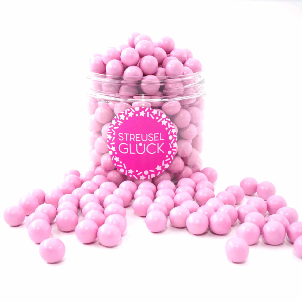 Schokokugeln rosa pearl 180g | Deko Cupcakes | Tortendeko | Geburtstag Kindergeburtstag Hochzeit Weihnachten